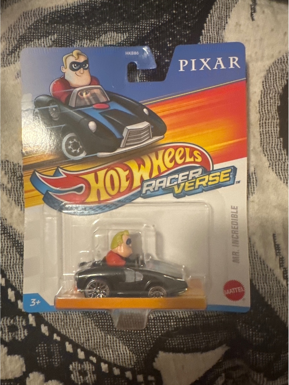Hot Wheels Racerverse Pixar Mr. Incredible Die-Cast Car Toy